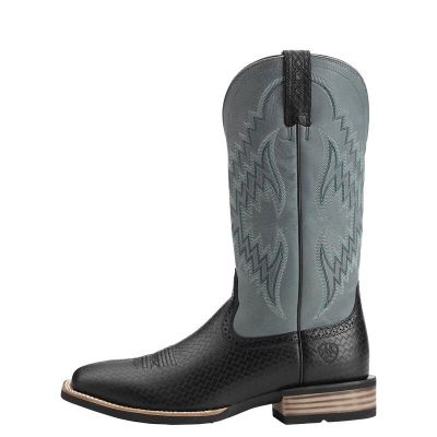 Ariat Tycoon - Western Laarzen Zwart / Grijs Heren - 16866-923